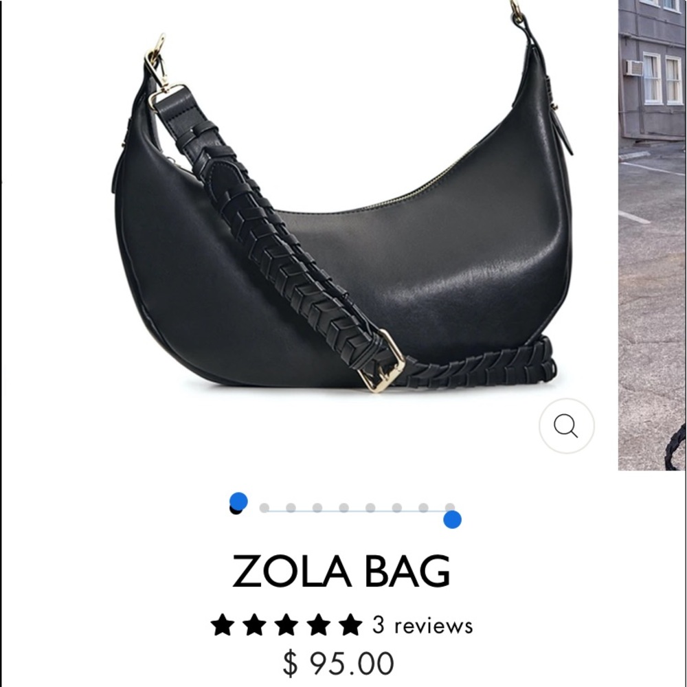 JULES KAE Zola Bag Crossbody Black Bag